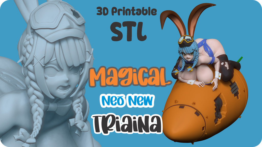 Magical Neo New Triaina STL 3d printable