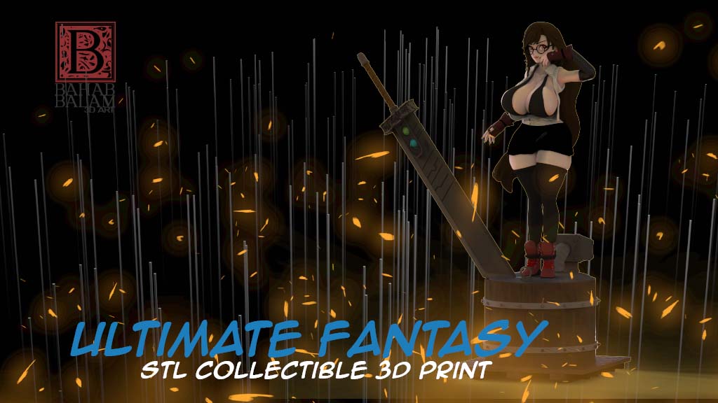 Ultimate Fantasy STL Collectible 3d Print