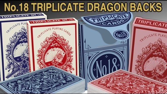 1876 Triplicate Dragon Playing Cards Restoration (Relaunch)