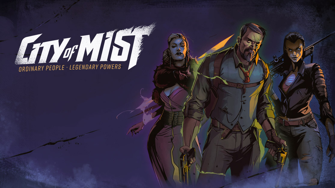 City of Mist, a noir RPG of modern-day legends