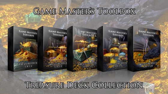 Treasure Decks for 5th Edition - Only $12!