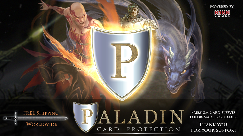 Paladin Card Protectors - Premium Sleeves for Gamers