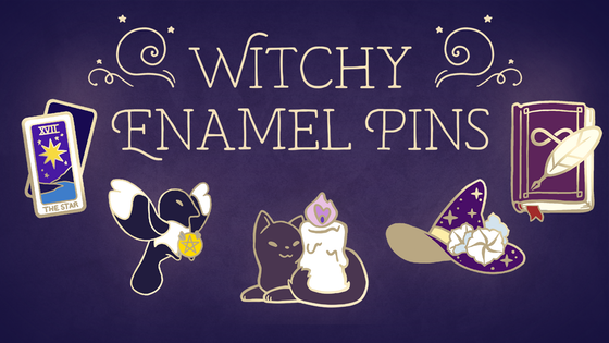 Witchy Enamel Pins