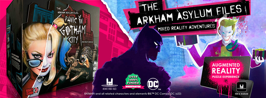 Preorder BATMAN: The Arkham Asylum Files on BackerKit
