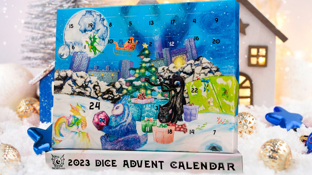 Project Updates for 2023 RPG Dice Advent Calendars on BackerKit Page 1