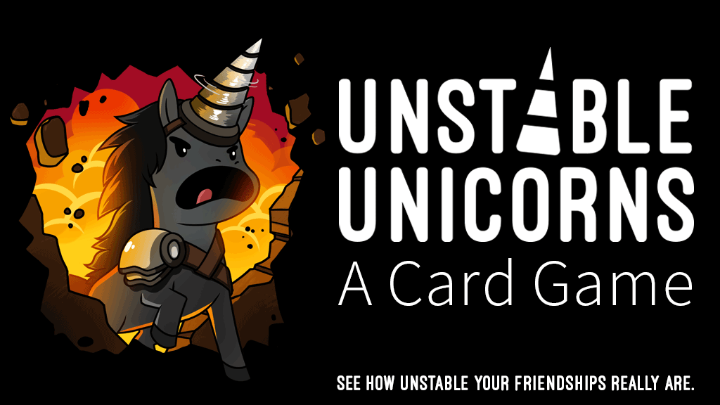 Unstable Unicorns Kickstarter Exclusive Chaos Deck Card Game IN HAND 
