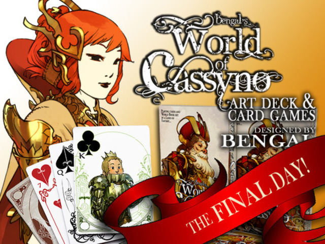 THE WORLD OF CASSYNO - Playing Cards by BENGAL