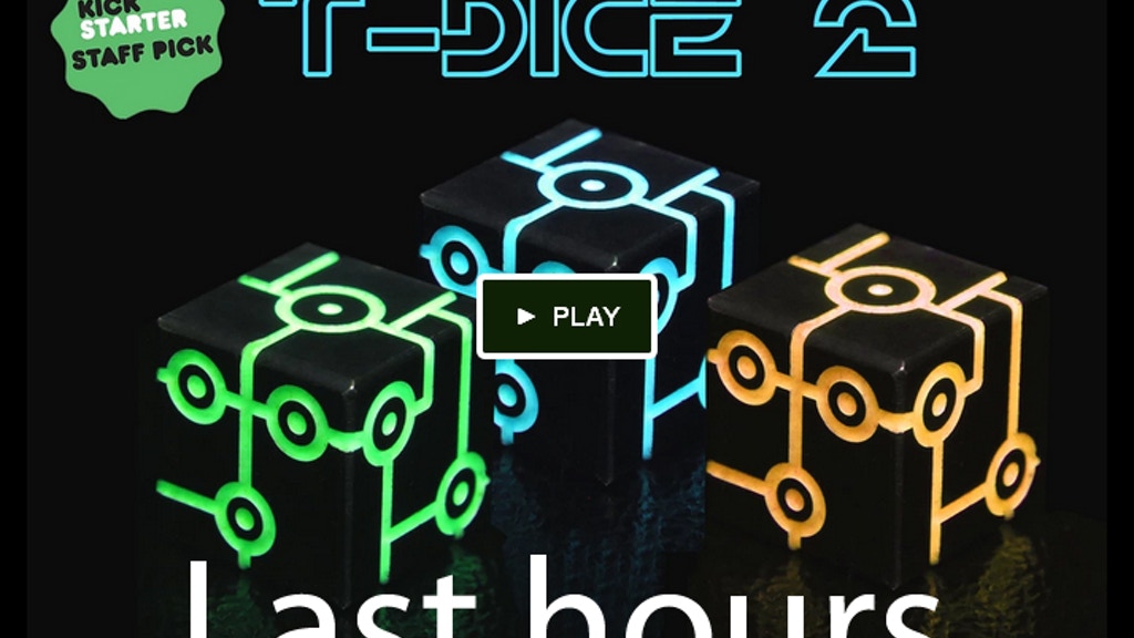 T- Dice 2 - Cyber Universe Dice for tabletop games