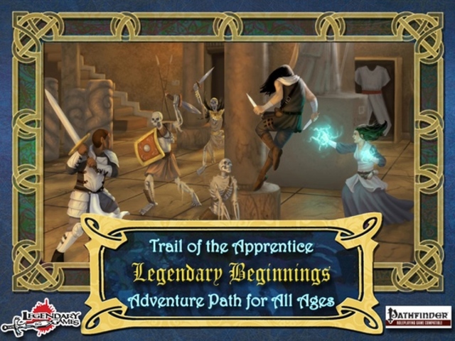 Trail of the Apprentice, a Pathfinder & 5E saga for all ages