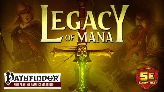 Legacy of Mana: RPG Setting Guide for Pathfinder and 5E