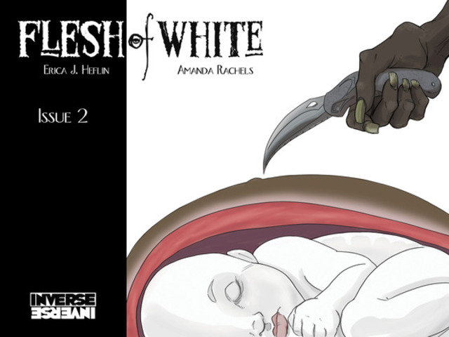 Flesh of White Issue 2: Full-Color Black & White Horror!