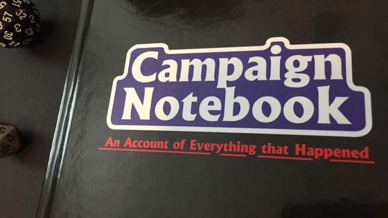 Campaign Notebook - for Players and GMs