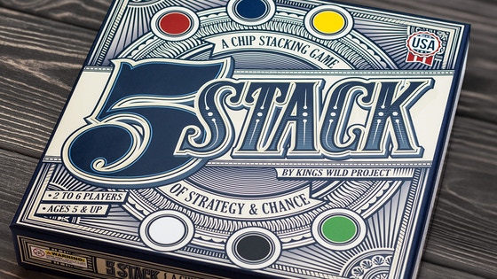 5 Stack, A Chip Stacking Game of Strategy and Chance