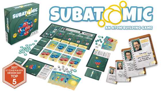 Subatomic: An Atom Building Board Game