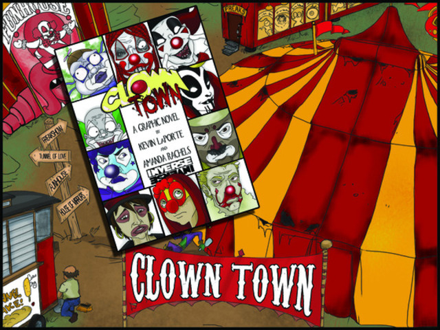 Unleash YOUR Inner Carnie in the Clown Town Graphic Novel!