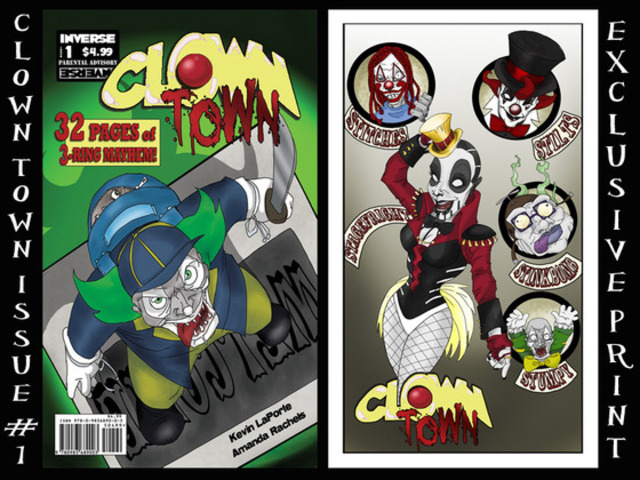 Clown Town #1: 3-Ring Mayhem Returns to Horror Comics!