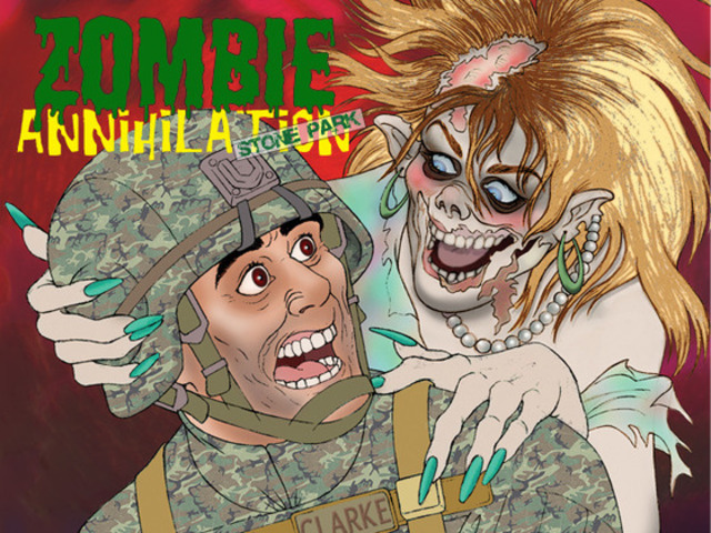 Zombie Annihilation "Stone Park" for the haunted house!