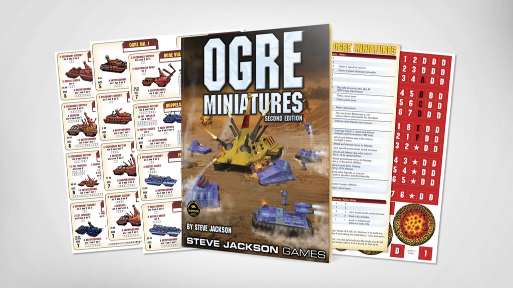 Ogre Miniatures Second Edition Rulebook