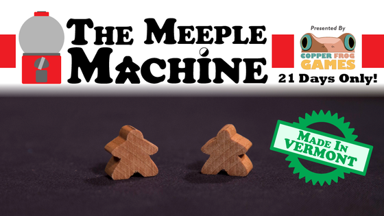 The Meeple Machine: Artisan-Crafted Hardwood Meeples