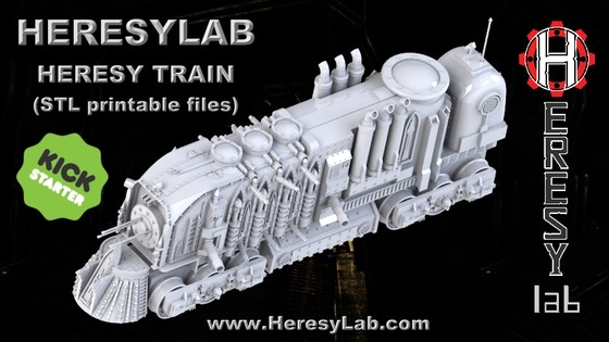 HeresyLab - The Heresy Train Project - Printable STL files