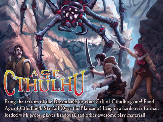 Age of Cthulhu 8: Starfall Over the Plateau of Leng