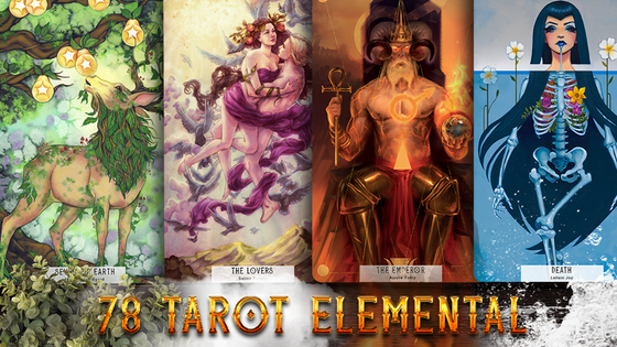 78 Tarot Elemental Limited Edition Deck and Book