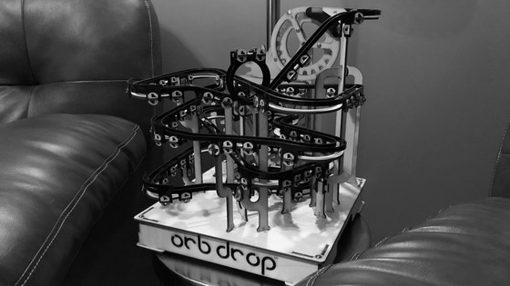 orb drop | a marble run track that you build yourself