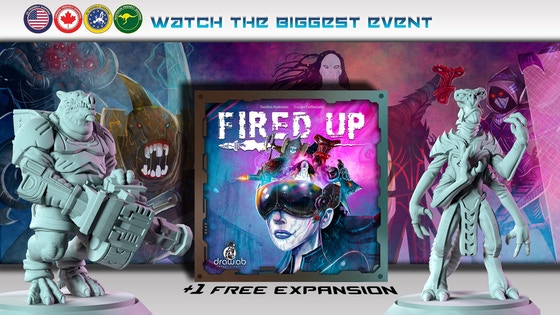 Fired Up - The unique arena board game