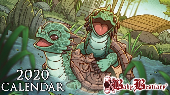 Baby Bestiary 2020 Calendar