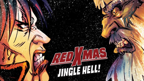 RED XMAS 1-4 Horror/comedy Christmas comic for adults