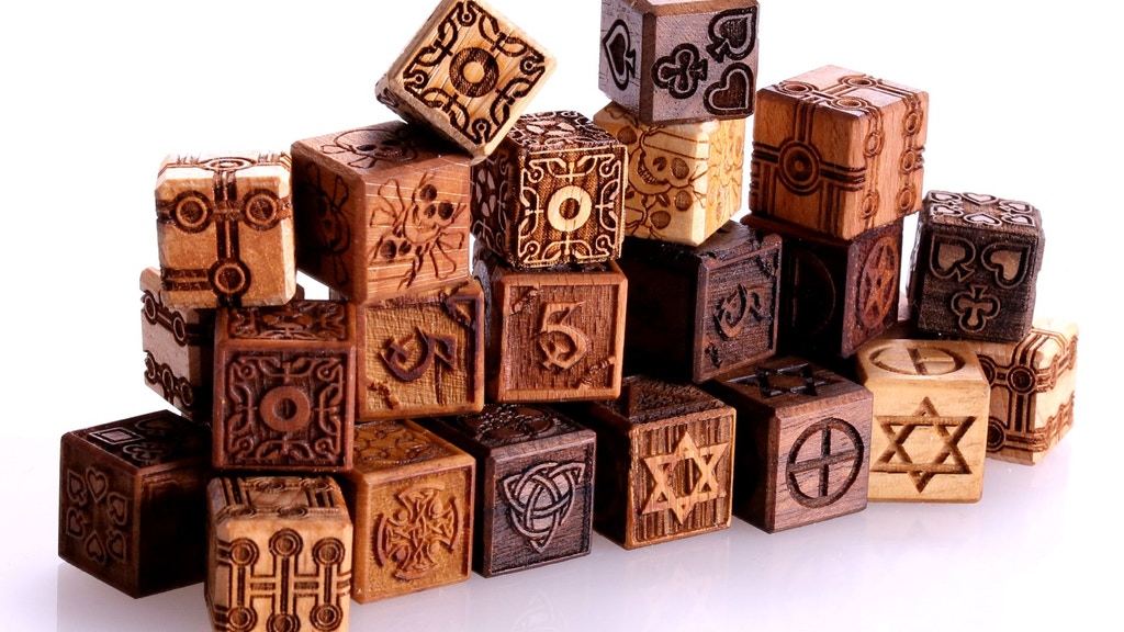 Dragon & Celtic Laser Dice