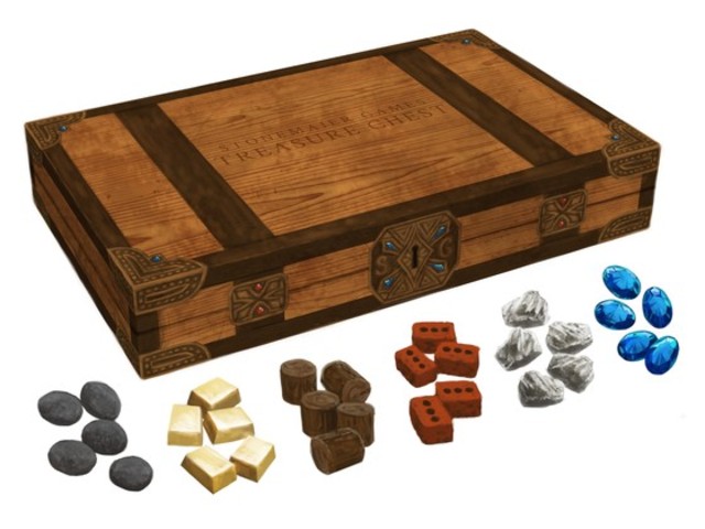 Treasure Chest: Realistic Resource Tokens for Board Games