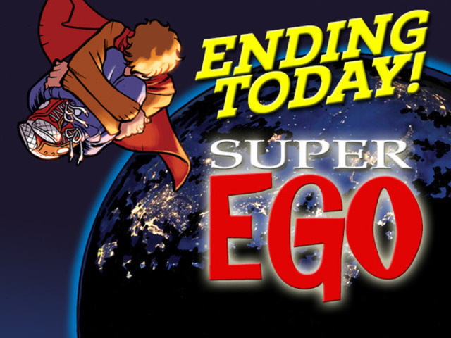 SUPER-EGO, a comic about superheroes who need help.