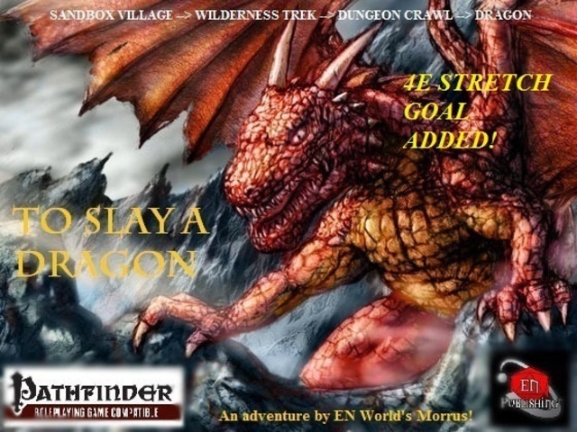 To Slay A Dragon: a traditional adventure for PATHFINDER RPG